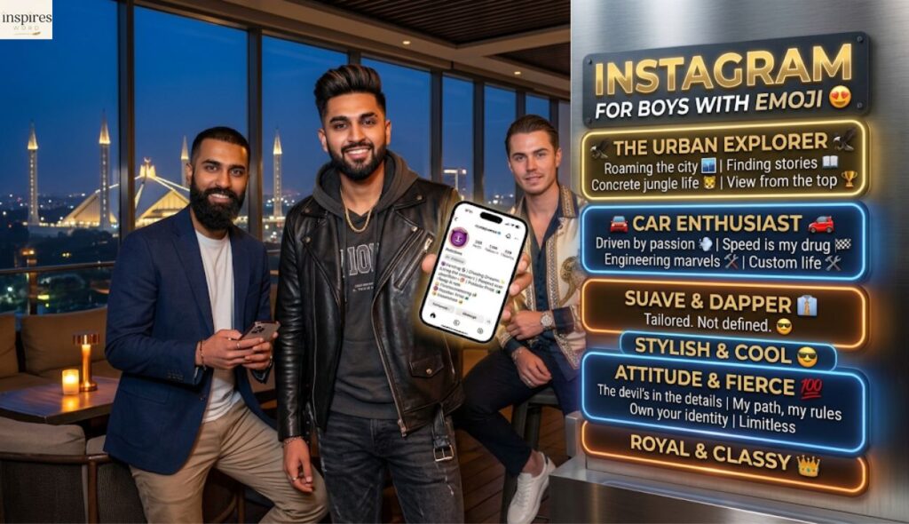 đ Attitude Bio for Instagram for Boys