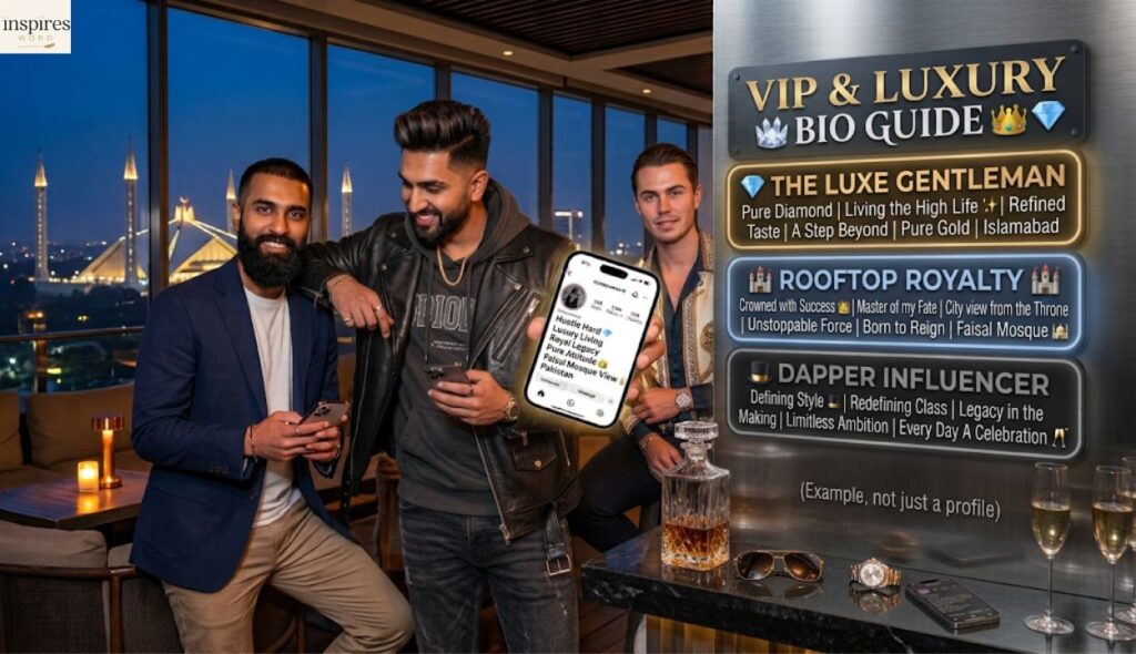 đĨ VIP and Luxury Bio for Instagram for Boys