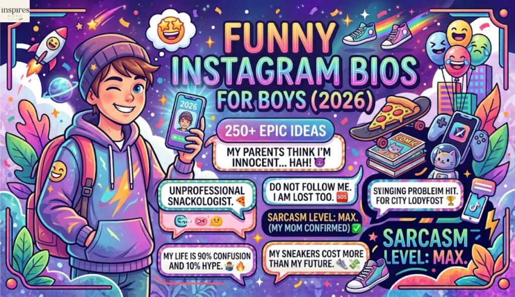 ๐ Best Funny Instagram Bios (Copy and Paste)